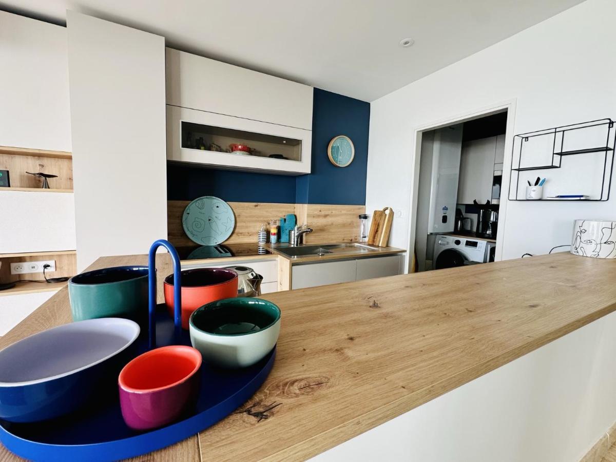 Appartement Renove A Neuf Avec Vue Imprenable Sur La Baie Des Sables D Olonne 6 Pers لي سابلِ دولونْ المظهر الخارجي الصورة